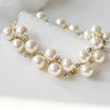 Zircon Diamond Pearl Beads Bracelet